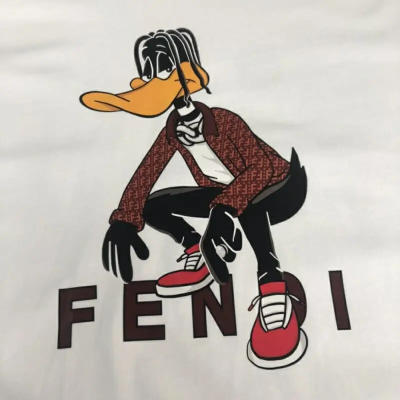 fendi t-shirt manches courtes pour unisexe s_126614a2